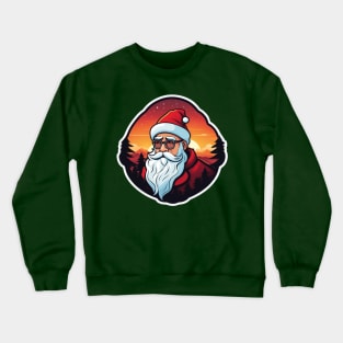 sunset papa noel 2024 Crewneck Sweatshirt